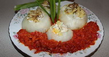 Рецепт Фаршированного лука