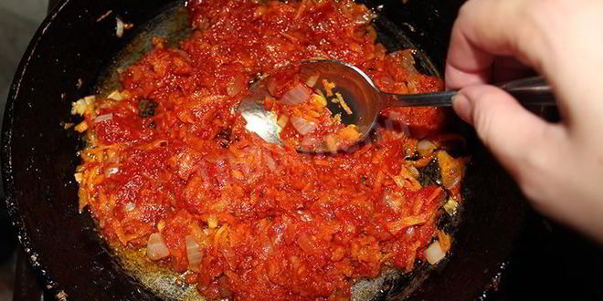 Рецепт фаршированного лука