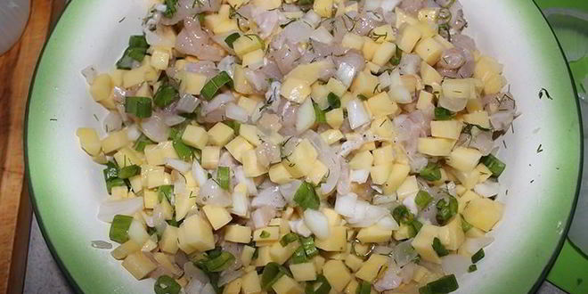 Рецепт фаршированного лука