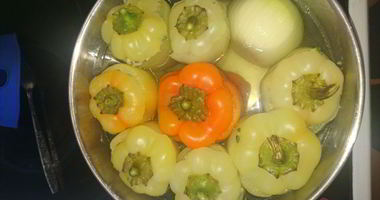 Рецепт Фаршированного перца со шпинатом