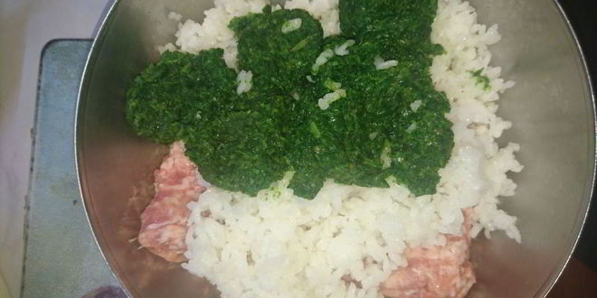 Рецепт фаршированного перца со шпинатом