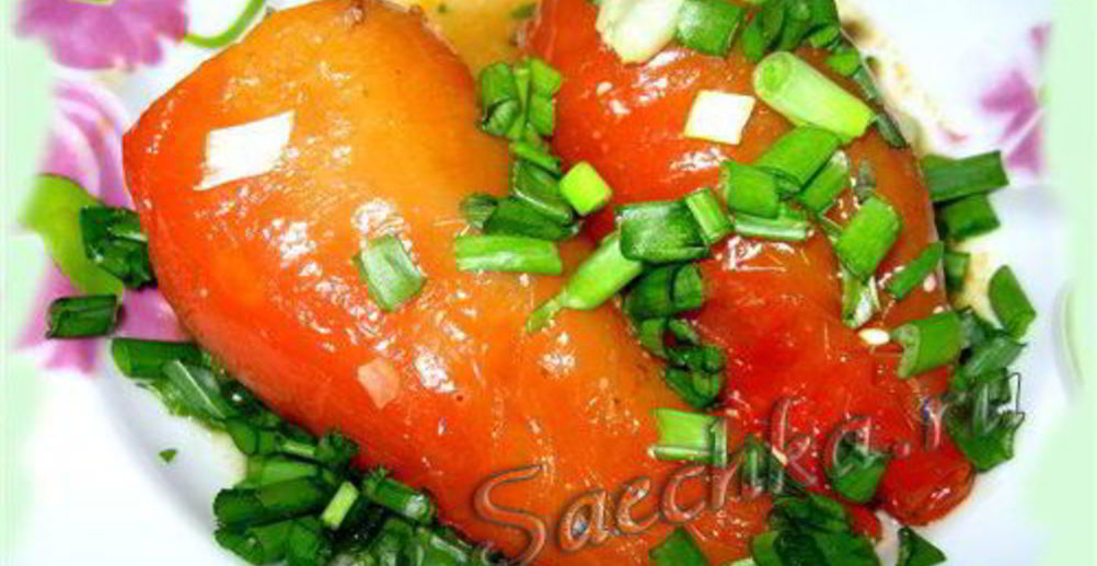 Рецепт маринованный болгарский перец