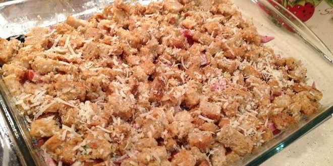 Рецепт гратен из остатков