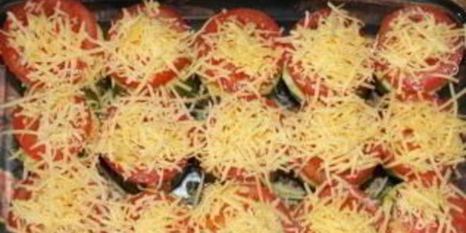 Рецепт кабачков, фаршированных грибами и рисом