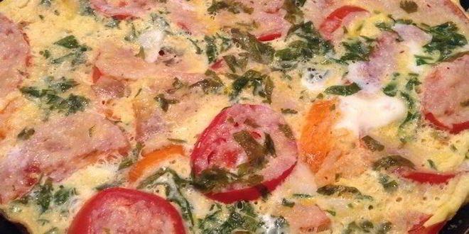 Рецепт кабачков, тушеных с помидорами и яйцом