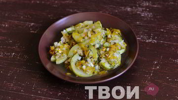 Рецепт Кабачков тушеных