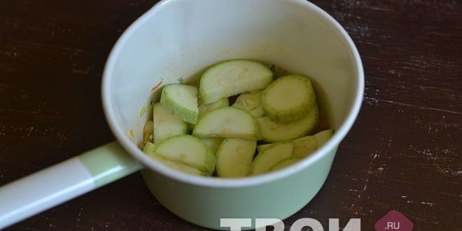 Рецепт кабачков тушеных