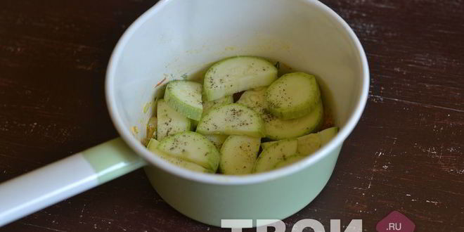 Рецепт кабачков тушеных