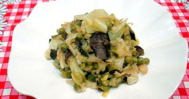 Рецепт Капусты с грибами жареная