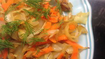 Рецепт Капусты жареной