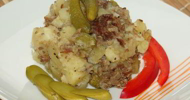 Рецепт Картофеля с тушеной говядиной в мультиварке