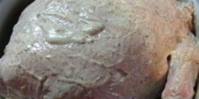 Рецепт картофеля тушеного в курином жире