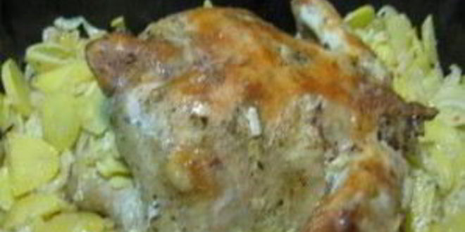 Рецепт картофеля тушеного в курином жире