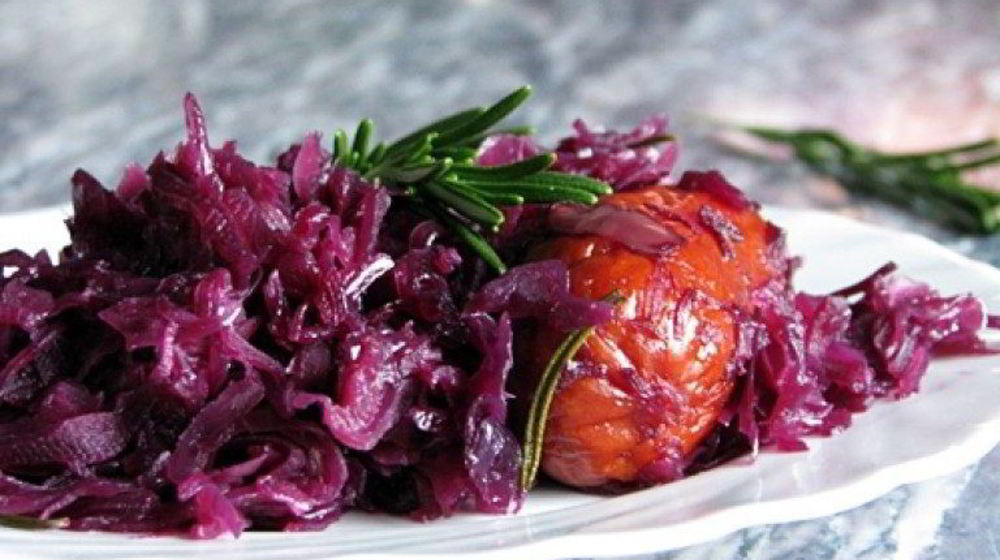 Как приготовить красную капусту, тушенную по-баварски