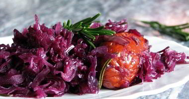 Рецепт Красной капусты, тушенной по-баварски