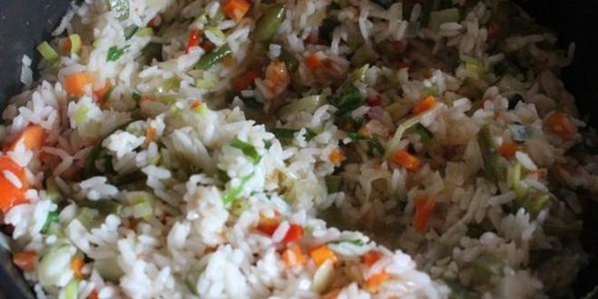 Рецепт паприкаша с рисом и овощами