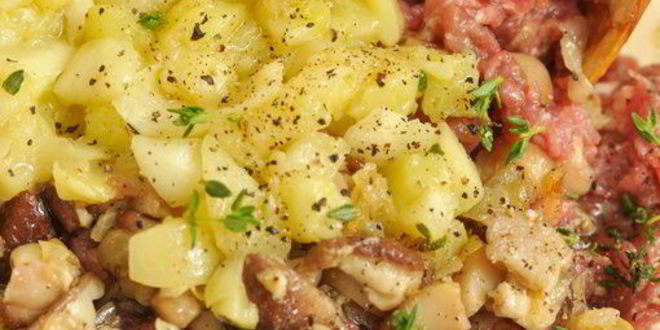 Рецепт патиссонов, фаршированных мясом и грибами