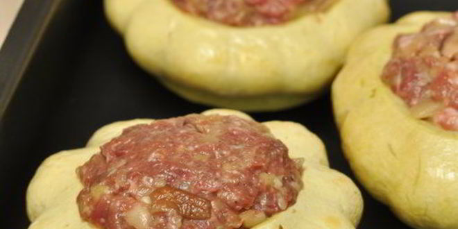 Рецепт патиссонов, фаршированных мясом и грибами