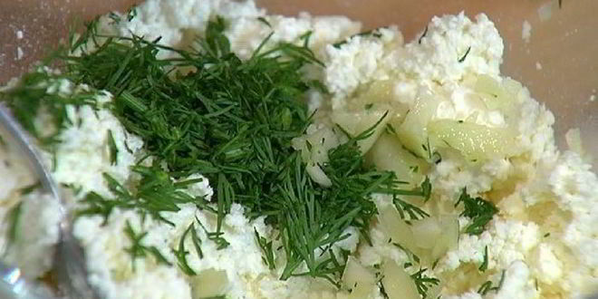 Рецепт цукини, фаршированные творогом и сливочным сыром