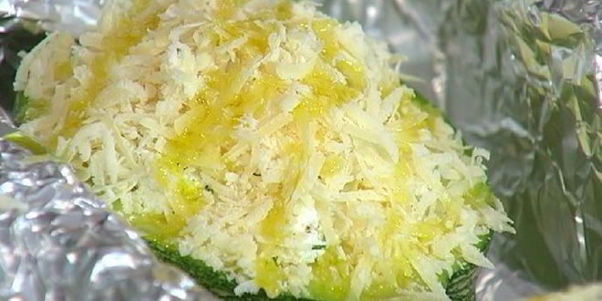 Рецепт цукини, фаршированные творогом и сливочным сыром