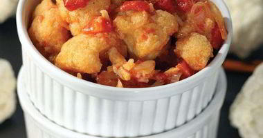 Рецепт Цветной капусты, тушенной с томатами и корицей