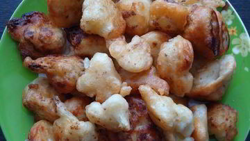 Рецепт Цветной капусты в пивном кляре