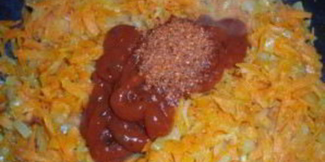 Рецепт тушеной капусты без масла