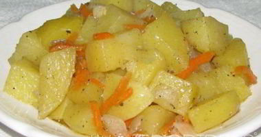 Рецепт Тушеной картошки в духовке