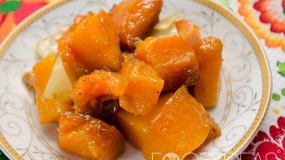 Как приготовить запеченную тыкву в мультиварке