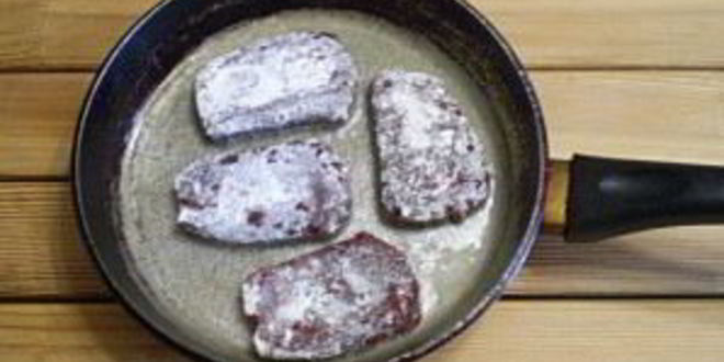 Рецепт говяжьей печени жареной