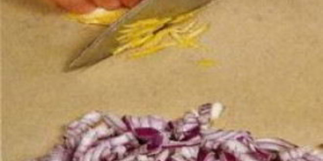 Рецепт говяжьей печенки с красным луком