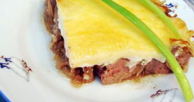 Рецепт Куриной печени под сочной сырной корочкой