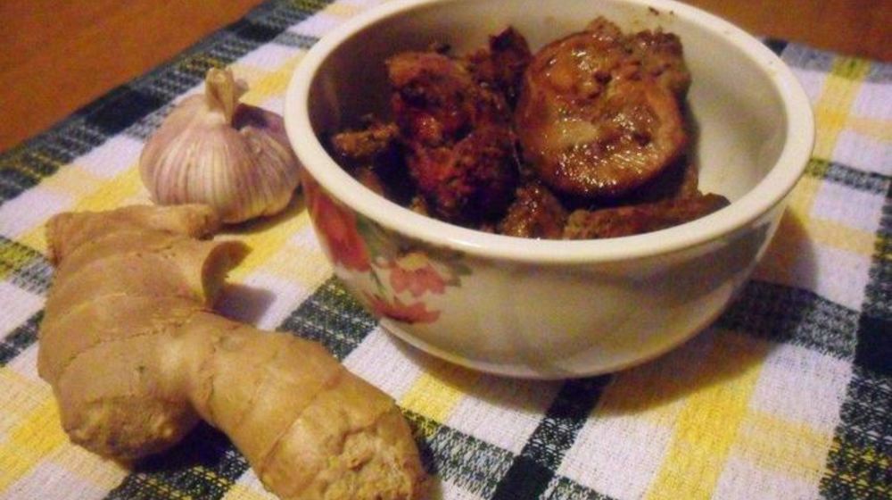 Как приготовить куриную печень со специями