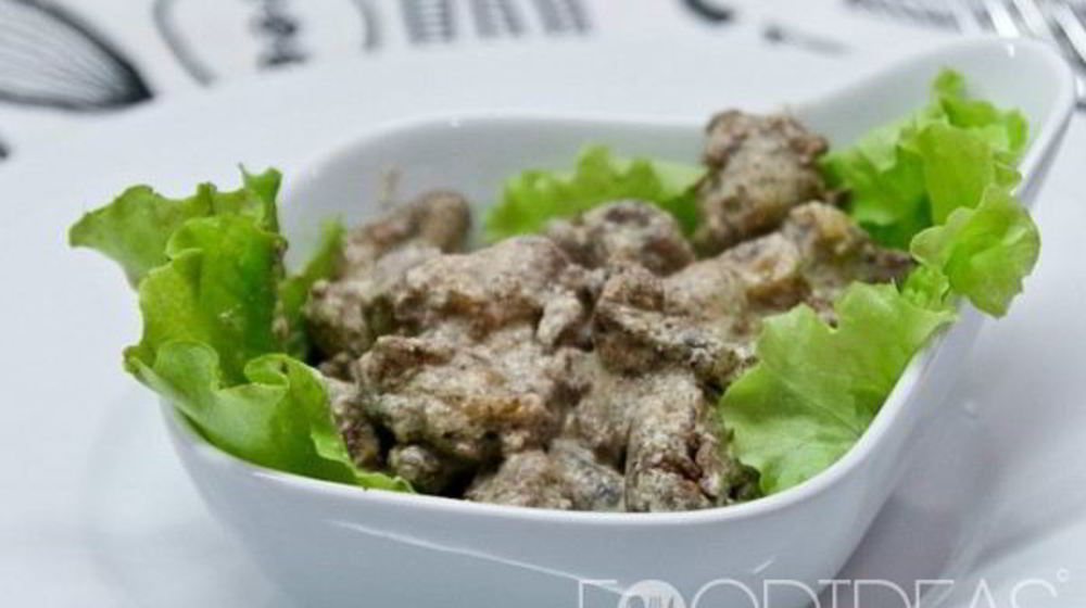 Как приготовить куриную печень в сливках