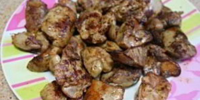 Рецепт куриной печени в сметанном соусе