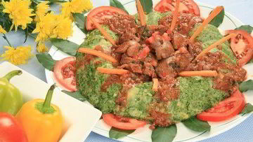 Рецепт Куриной печени в томатном соусе по-гречески