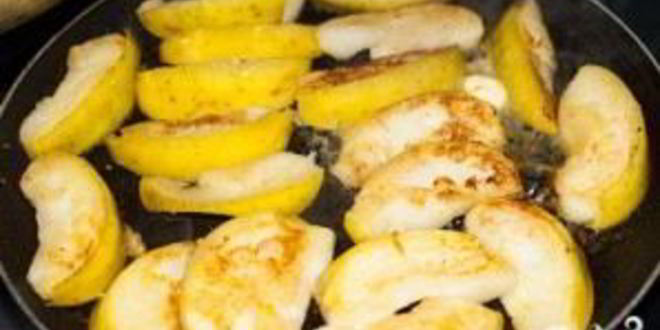 Рецепт печени индейки с яблоками