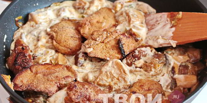 Рецепт печени кролика