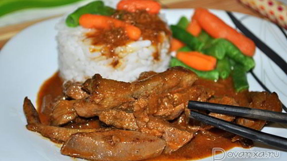 Как приготовить печень по-вьетнамски