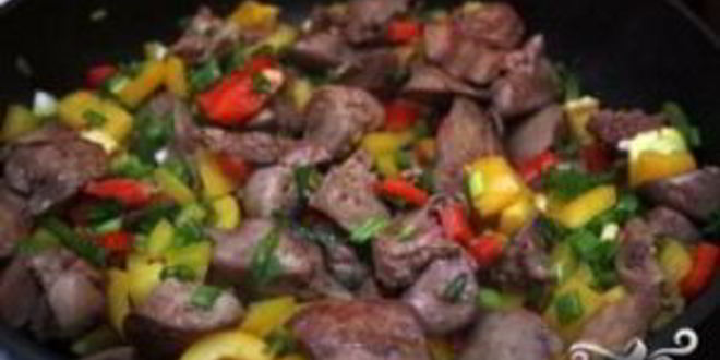 Рецепт печени по-японски