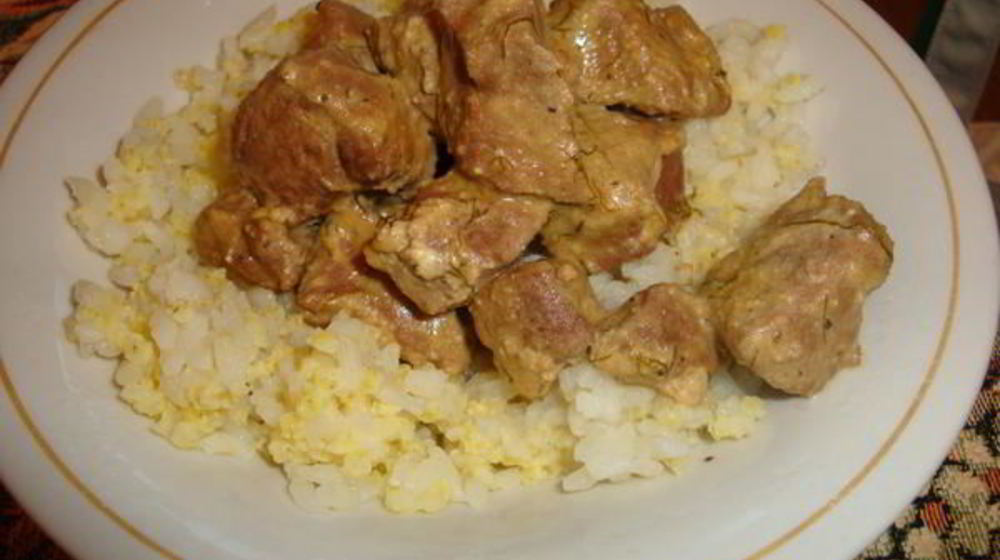 Как приготовить печень тушеную