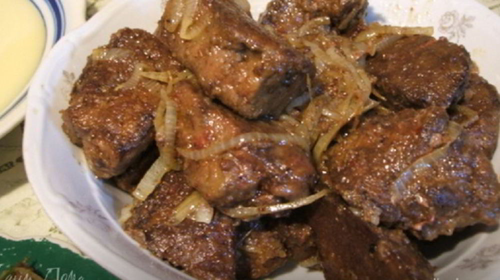 Как приготовить печень в крахмале