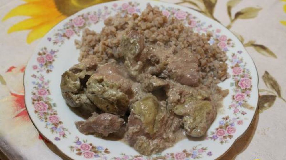 Как приготовить печень в сливочном соусе