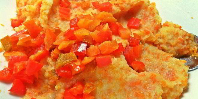 Рецепт печенки под овощной шубкой