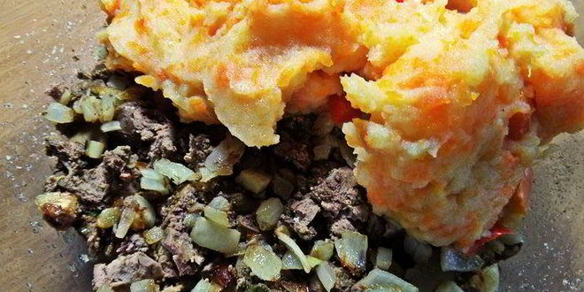 Рецепт печенки под овощной шубкой