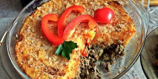 Рецепт печенки под овощной шубкой