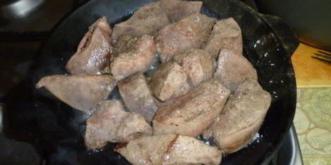 Рецепт печенки с характером