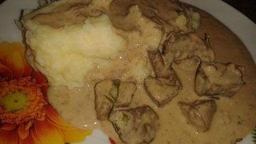 Рецепт Печенки в сырном соусе