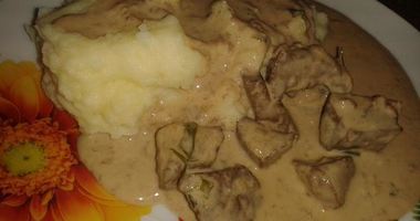 Рецепт Печенки в сырном соусе