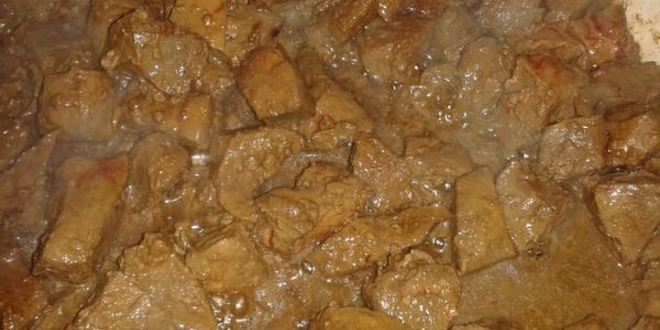 Рецепт печенки в сырном соусе